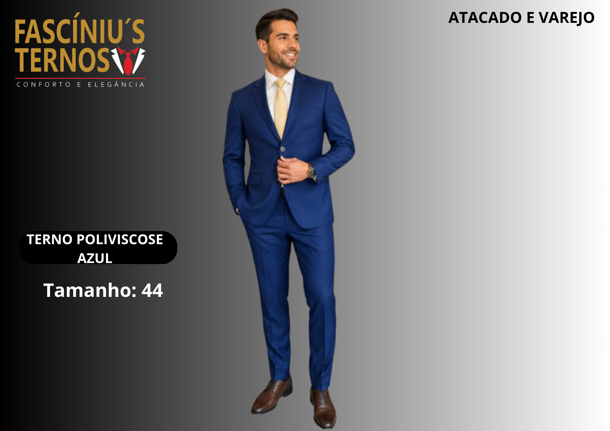 Terno Slim Poliviscose